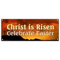 Signmission CHRIST IS RISEN CELEBRATE EASTER BANNER SIGN easter bible celebrate resurrection B-Christ Is Risen Celebrate